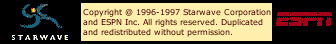 Copyright 1996-1997 Starwave Corporation and ESPN Inc. All rights reserved. Duplicated and redistributed without permission.